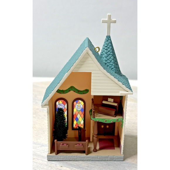 Hallmark Keepsake Church Ornament Collector’s Series Christmas w/ Box - Picture 3 of 5